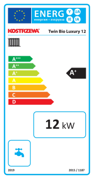 Preview: Pelletkessel KOSTRZEWA TWIN BIO LUXURY 12 kW BAFA förderfähig